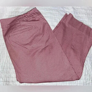 Talbots Women’s 14 Patterned Dress Pant Capris